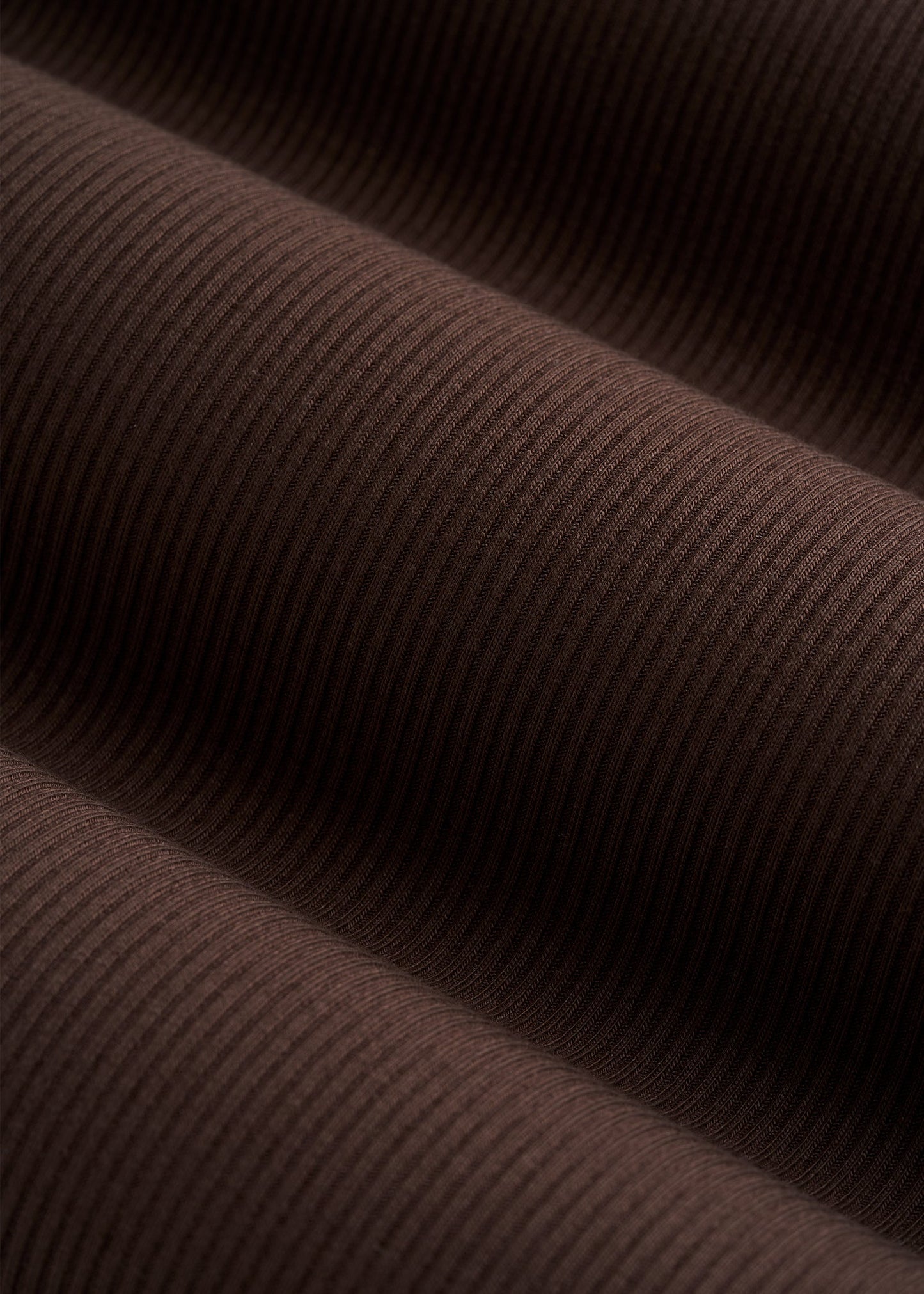 Ribbed Knit Wide Leg Pant for Tall Women in Espresso
