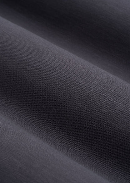 Soft Motion Pleated Wide Leg Pant for Tall Women in Charcoal Rinse