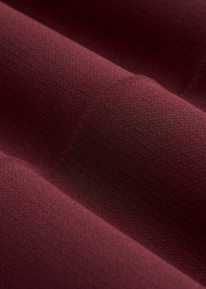 Wide Leg Pleated Dress Pants 2.0 for Tall Women in Tawny Port