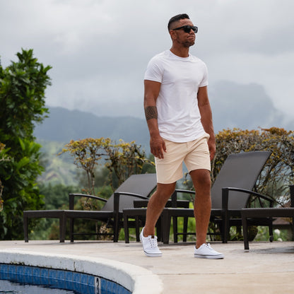 Daily Short (Casual Stretch) - Ivory