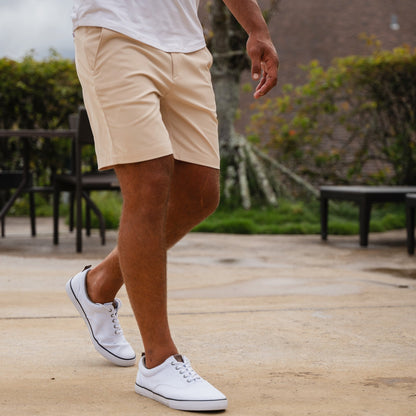 Daily Short (Casual Stretch) - Ivory