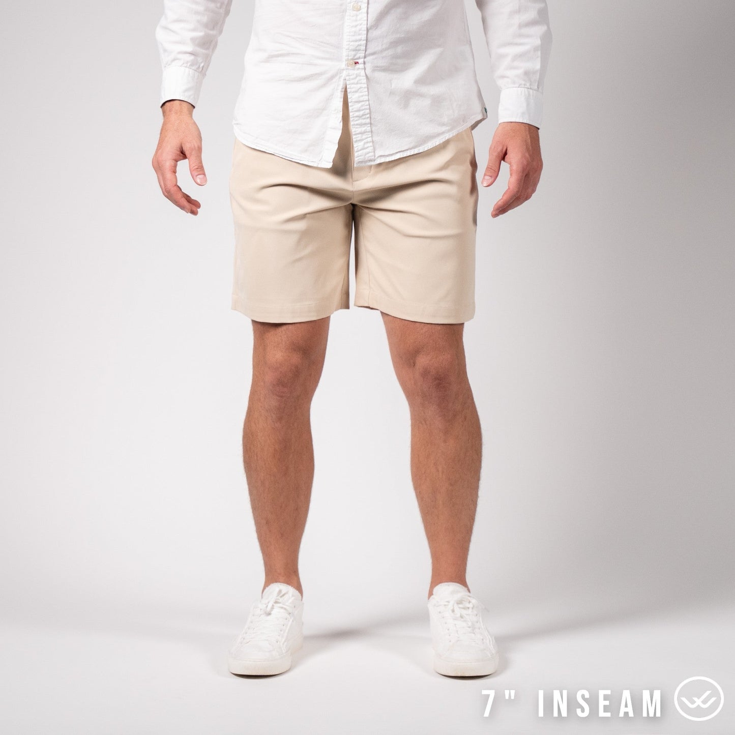 Daily Short (Casual Stretch) - Ivory
