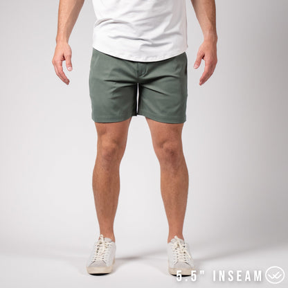 Daily Short (Casual Stretch) - Agave