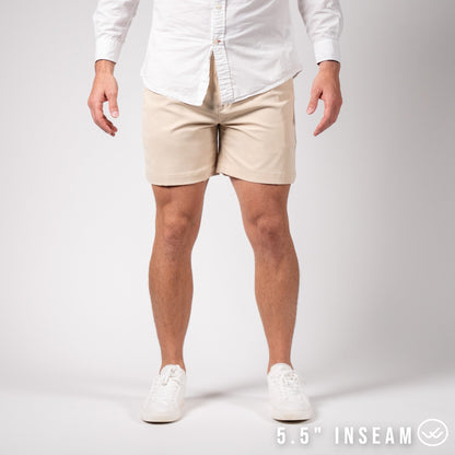 Daily Short (Casual Stretch) - Ivory
