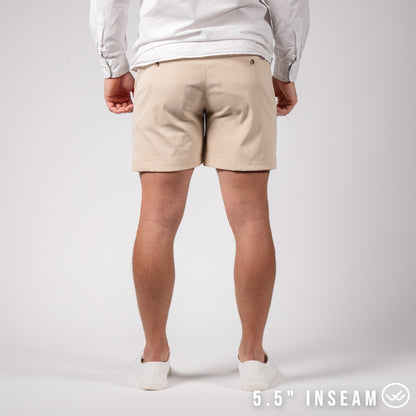 Daily Short (Casual Stretch) - Ivory