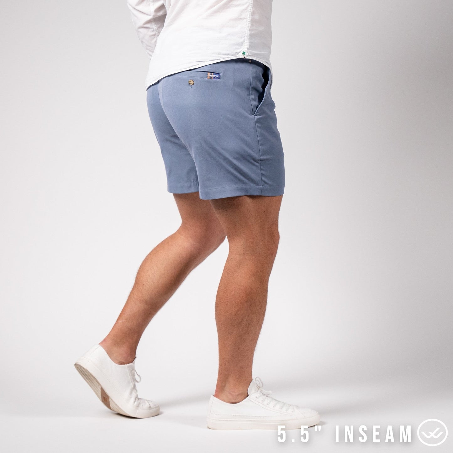 Daily Short (Casual Stretch) - Slate Blue