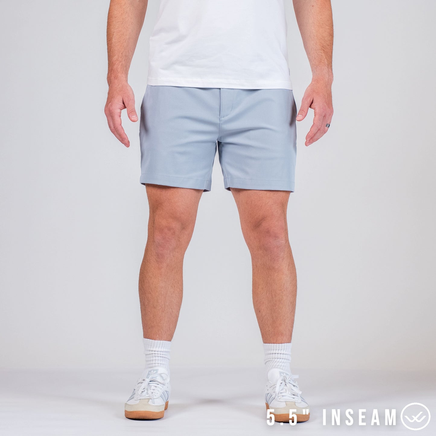 Daily Short (Casual Stretch) - Powder Blue