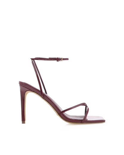 Esra Heel Cherry Patent