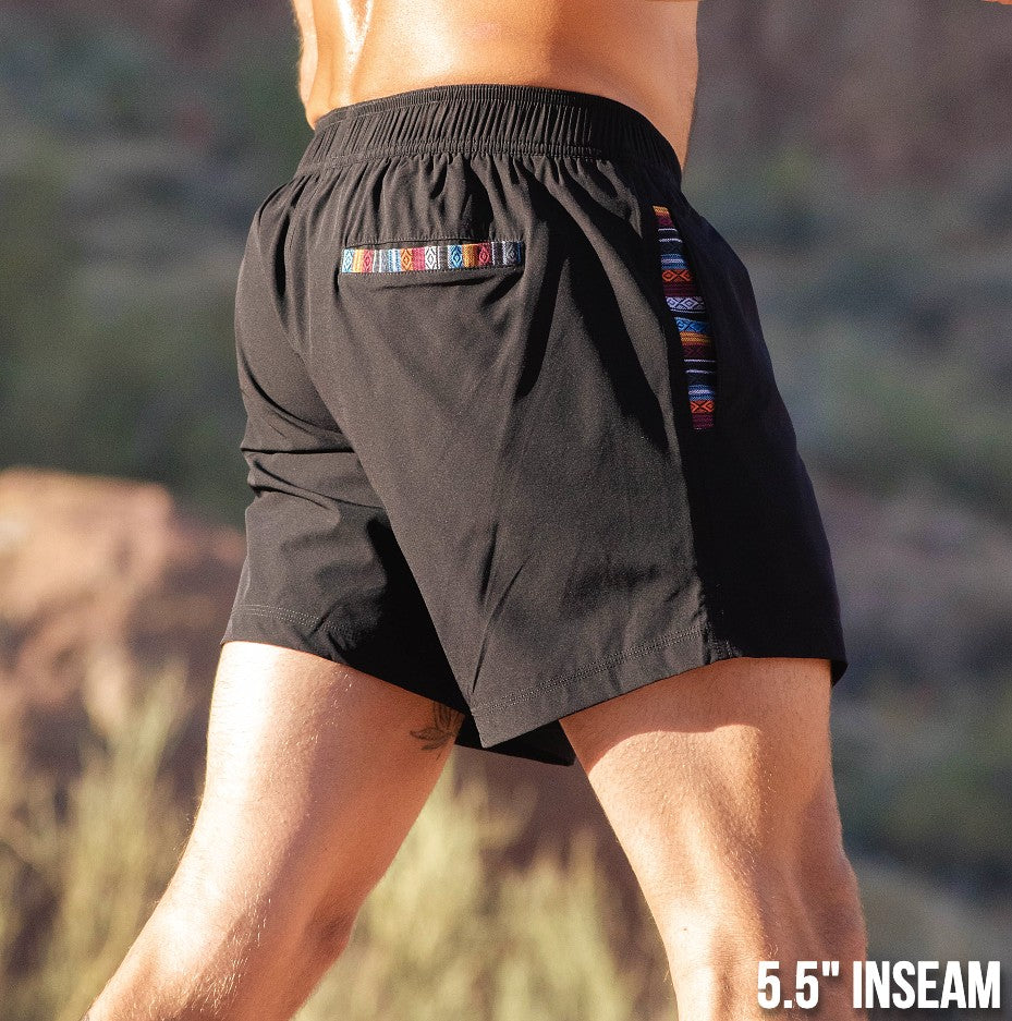 Flow Short (Athletic) - Jet 5.5" & 7" - Linerless