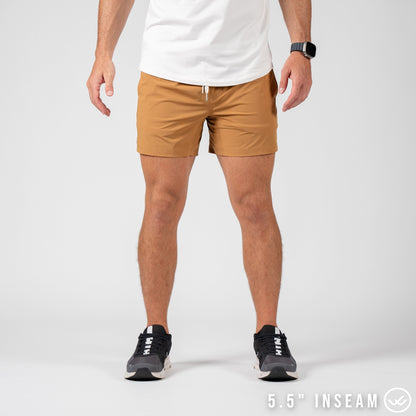 Flow 2.0 Short (Athletic) - Turmeric 5.5" & 7"