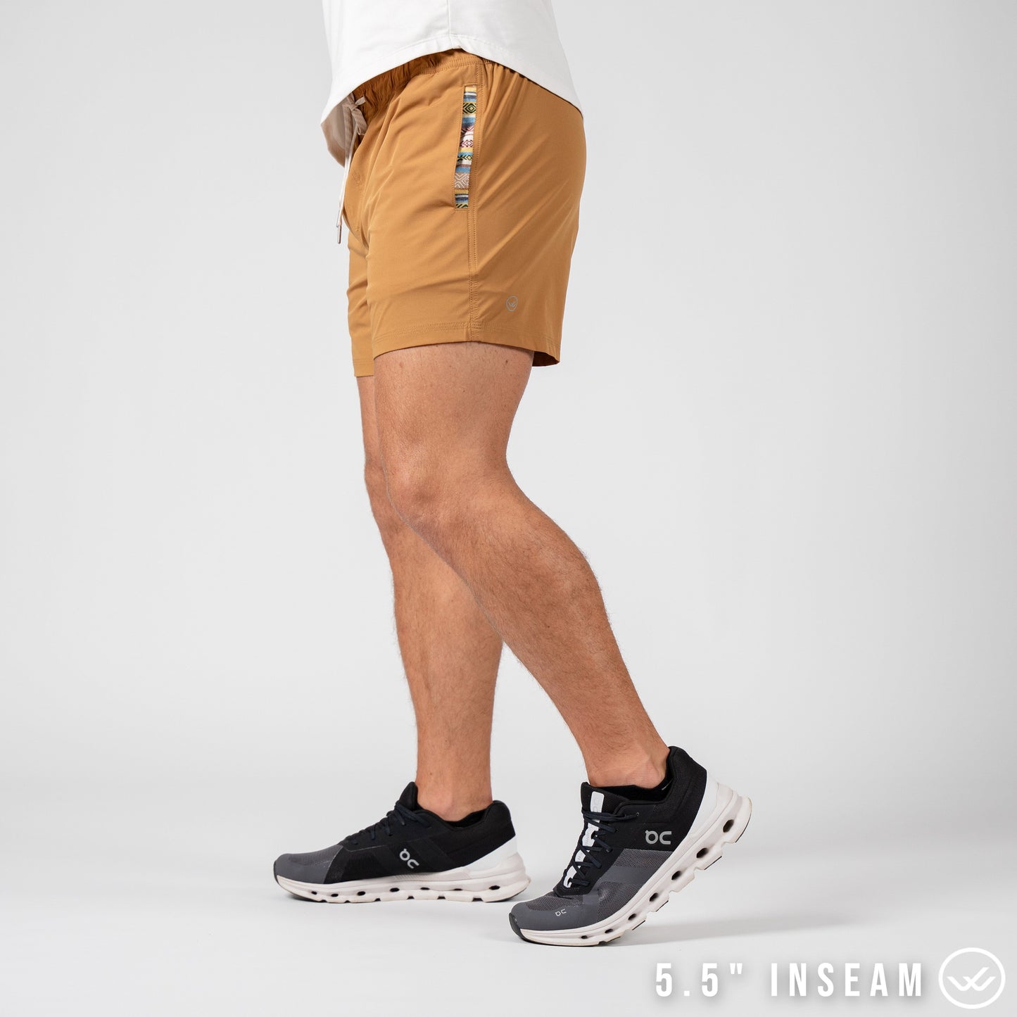 Flow 2.0 Short (Athletic) - Turmeric 5.5" & 7"