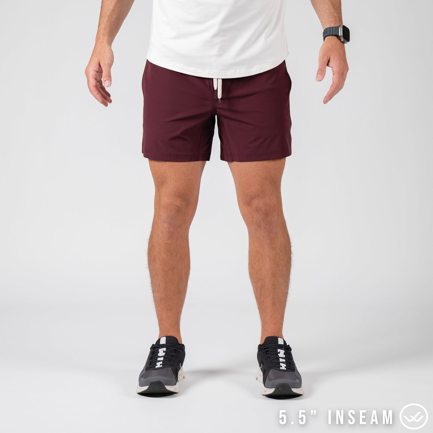 Flow 2.0 Short (Athletic) - Plum 5.5" & 7" - Linerless