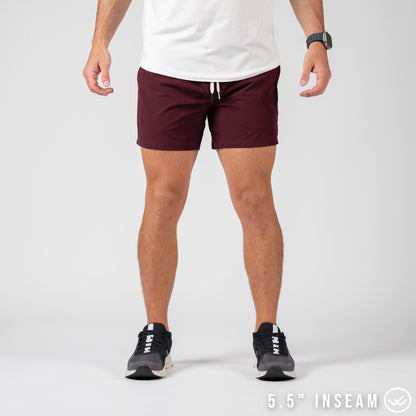 Flow 2.0 Mod Short (Athletic) - Plum 5.5" & 7"