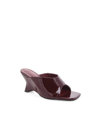 Iselle Heel Dark Cherry Patent