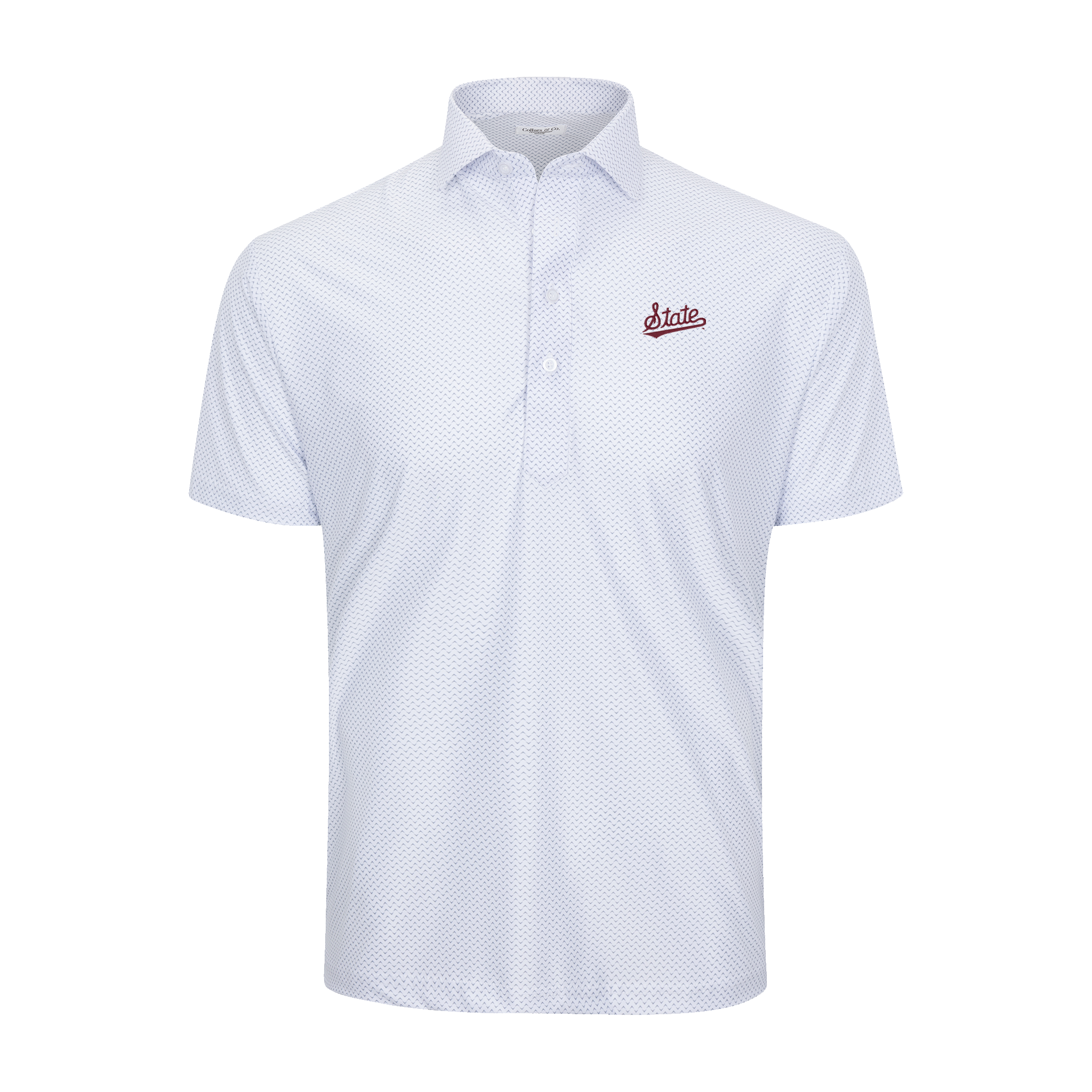 Mississippi State Featherweight Flex Polo Pulse