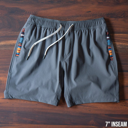 Nomad 3.0 Short (Hybrid) - Charcoal 5" & 7" - Linerless