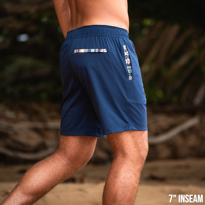 Nomad 3.0 Short (Hybrid) - Pacific 5" & 7" - Linerless
