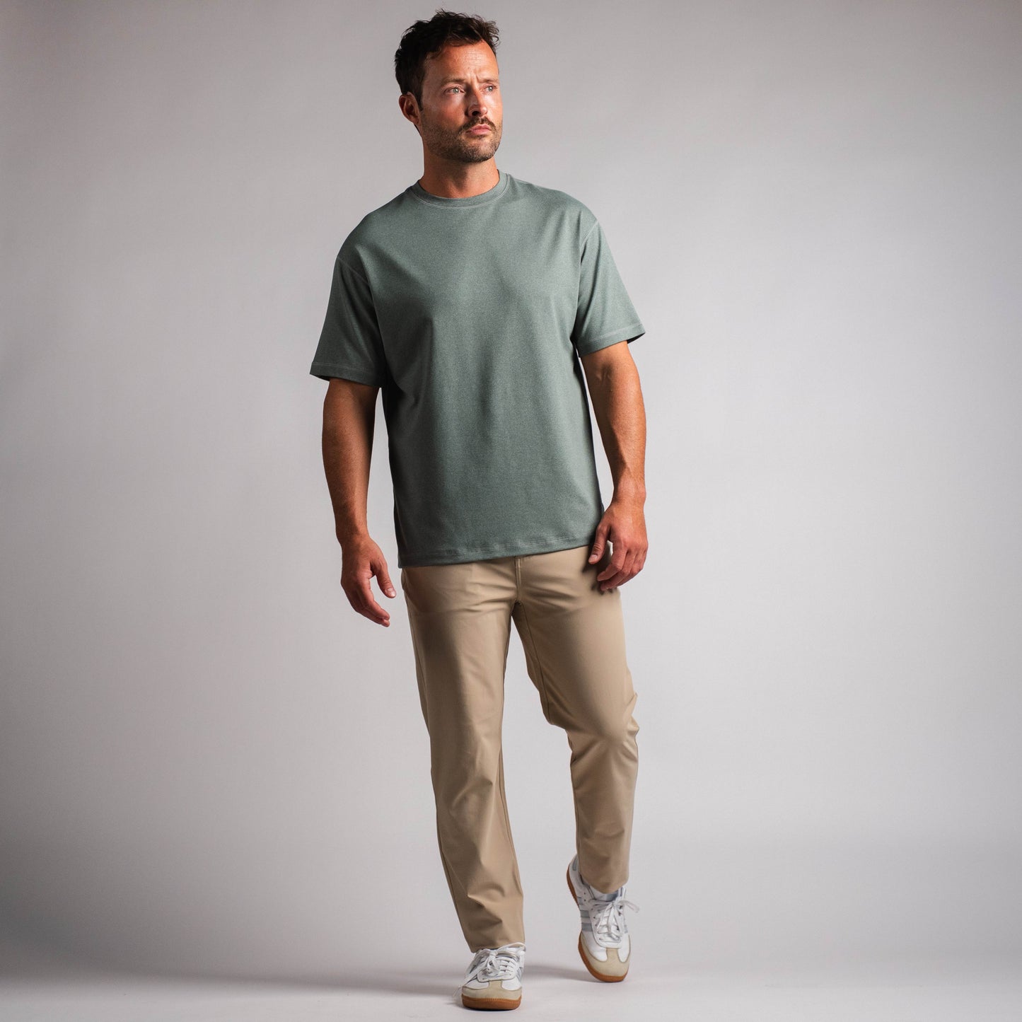 Orion Tee (Heavyweight) - Agave