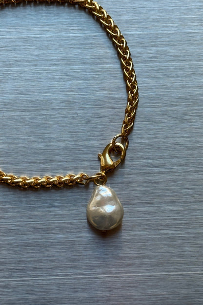 Lidia Pearl Bracelet Gold