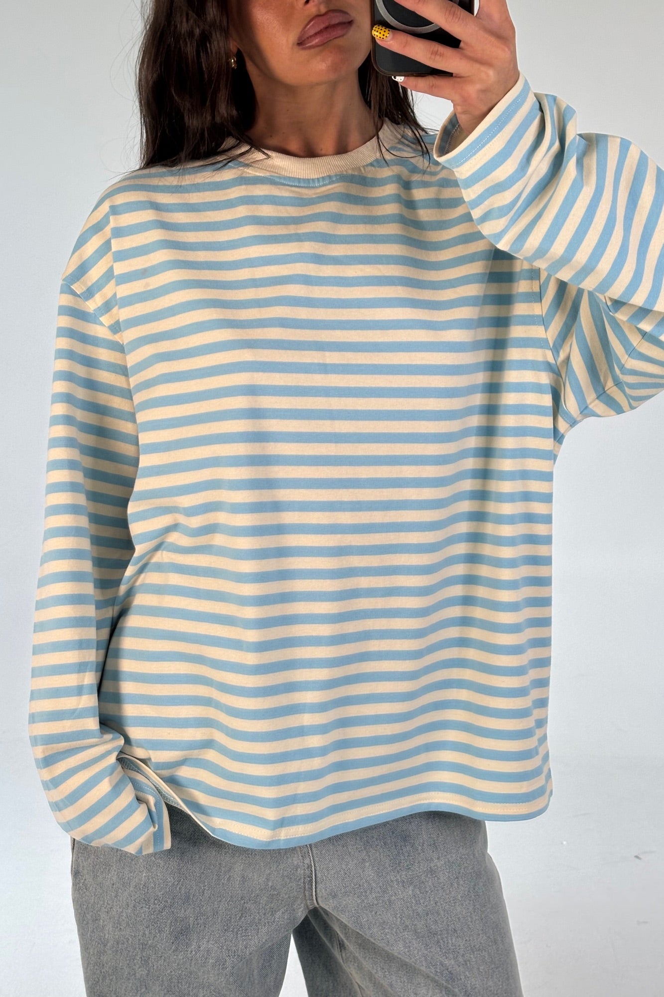Asher Long Sleeve Sky - FINAL SALE