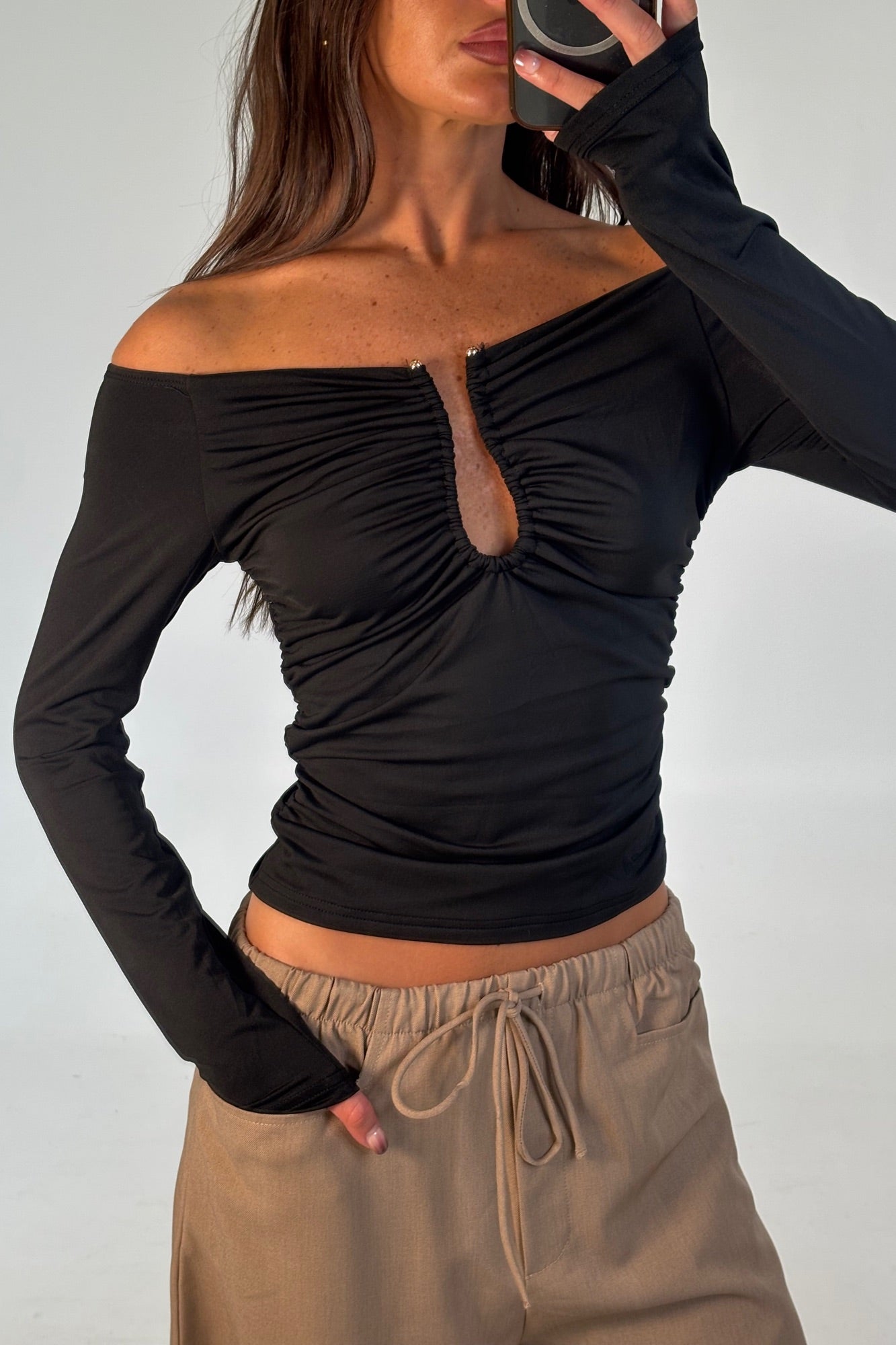 Gisella Top Black - FINAL SALE