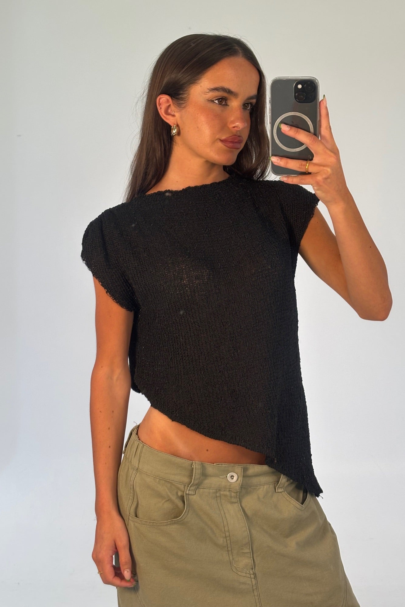 Cassie Top Black