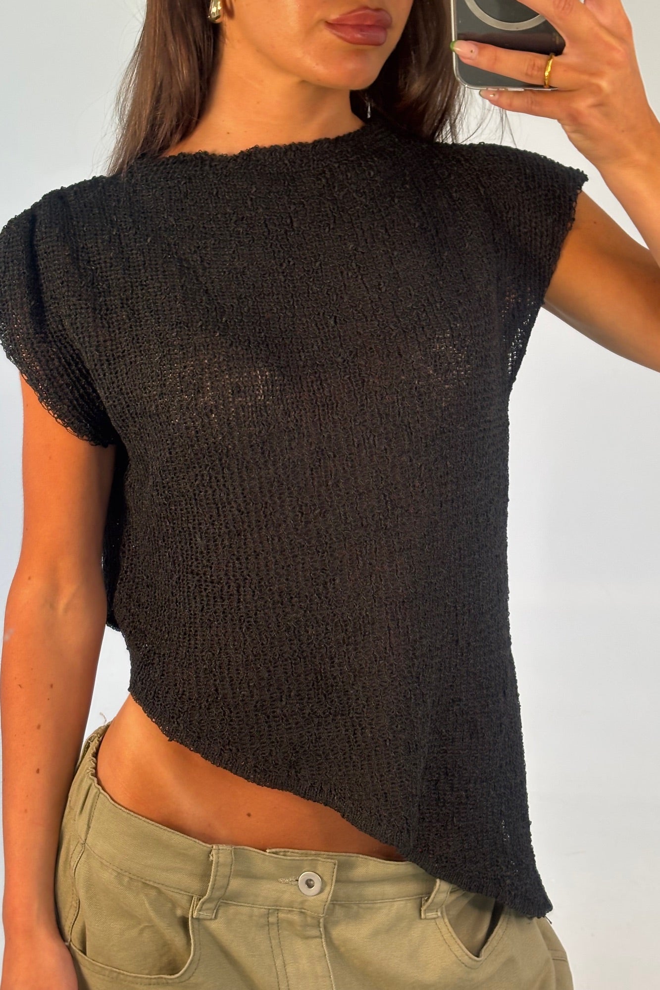 Cassie Top Black