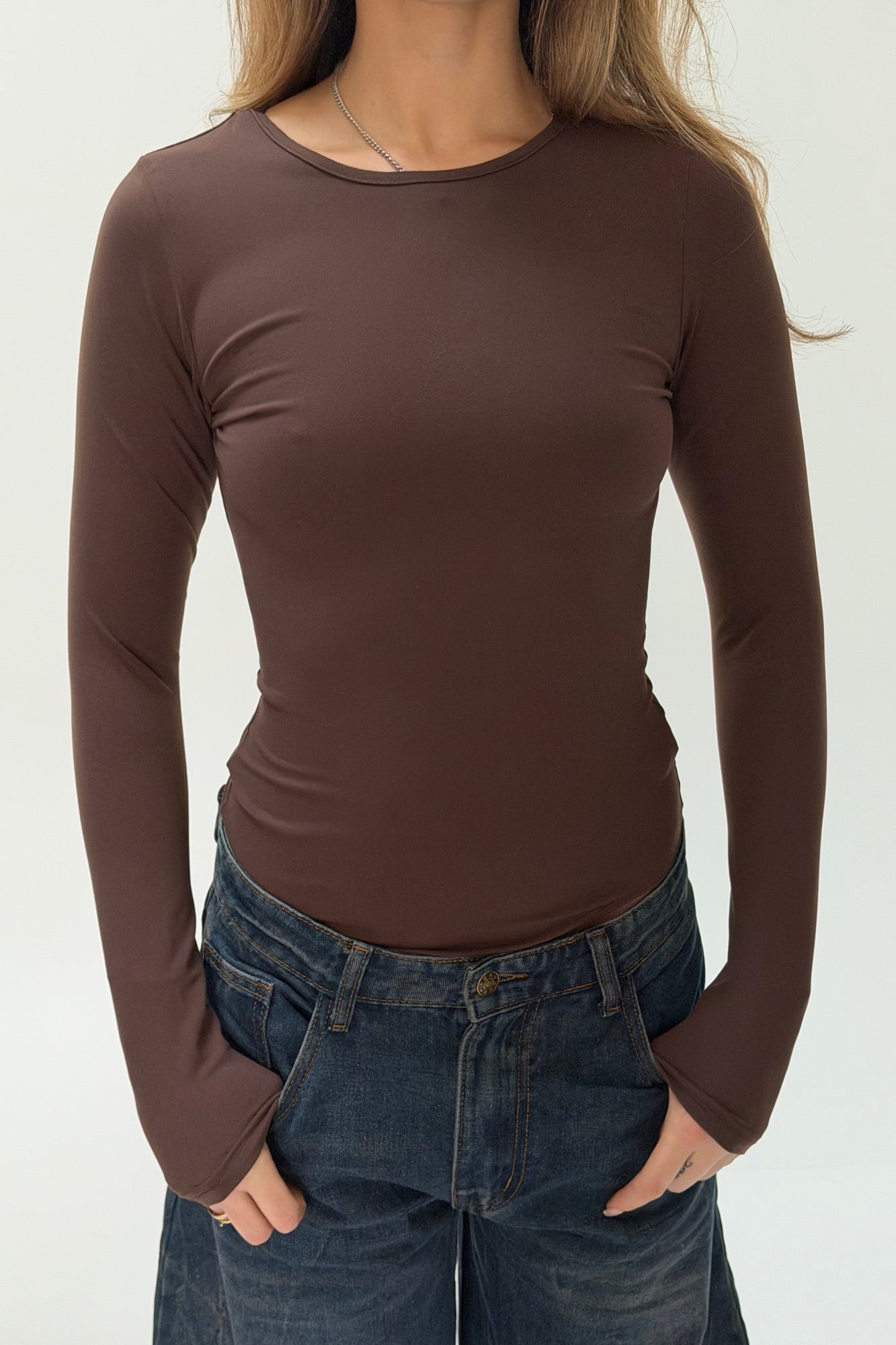 Arla Bodysuit Chocolate