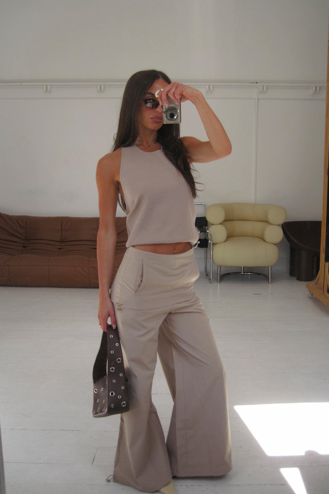 Arletta Pant Mocha - FINAL SALE