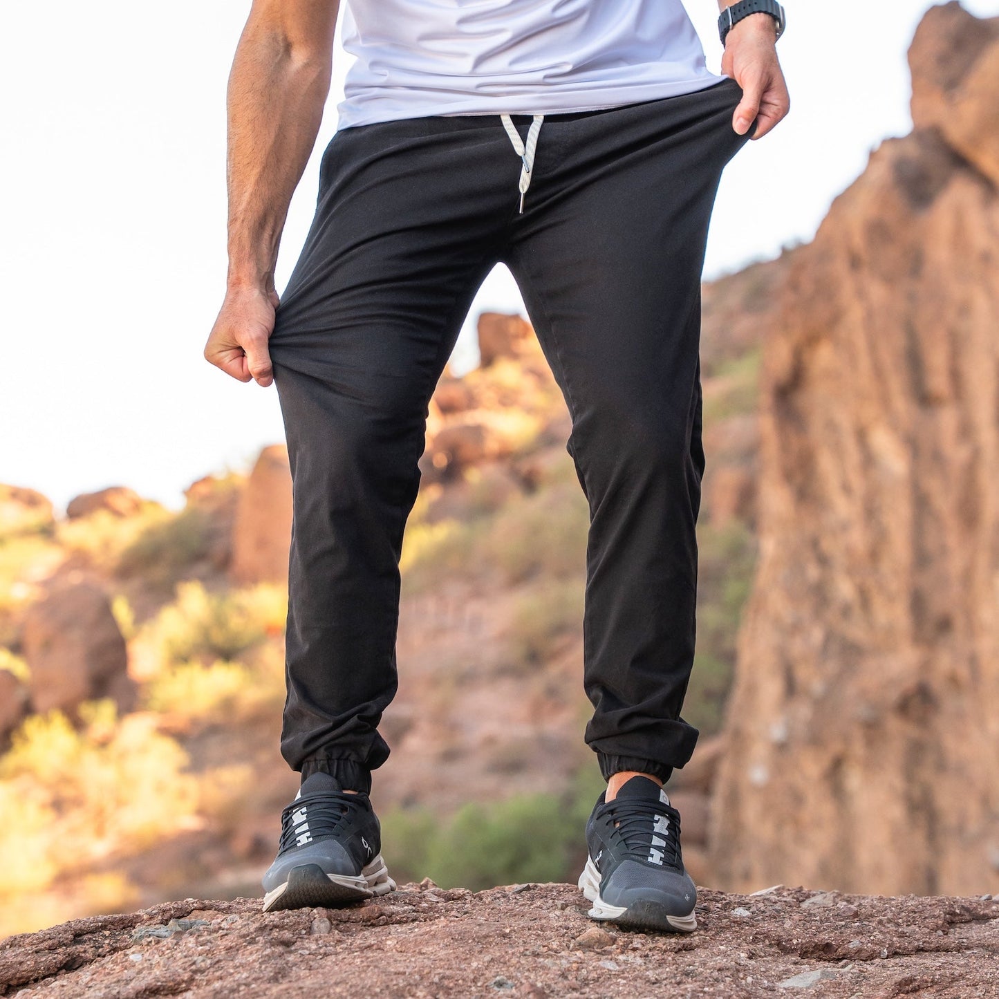 Rambler Jogger (Casual Stretch) - Crow