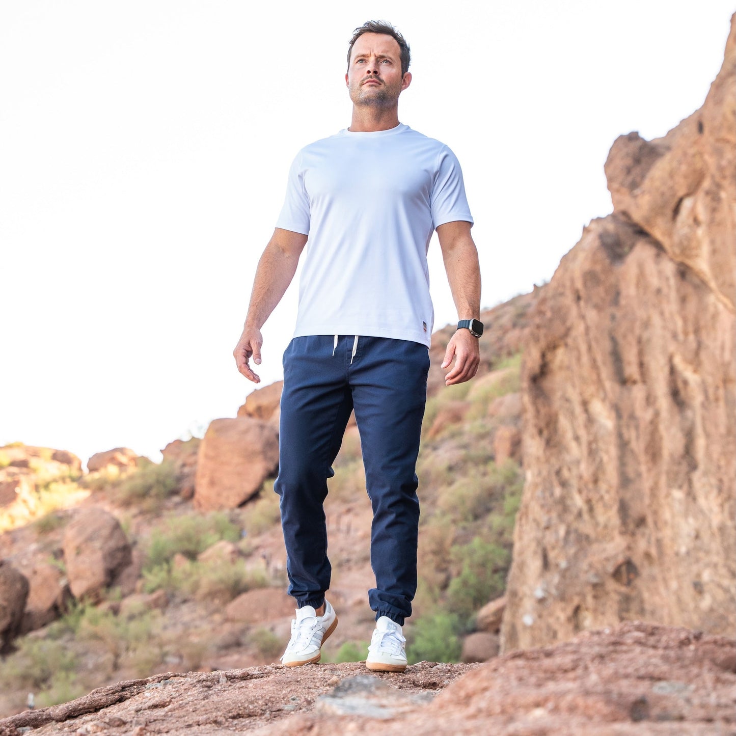 Rambler Jogger (Casual Stretch) - Baltic