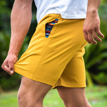 Sapien 2.0 Short (Casual Stretch) - Mustard 5" & 7"