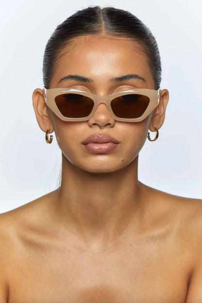 Lana Sunglasses Peach/Brown