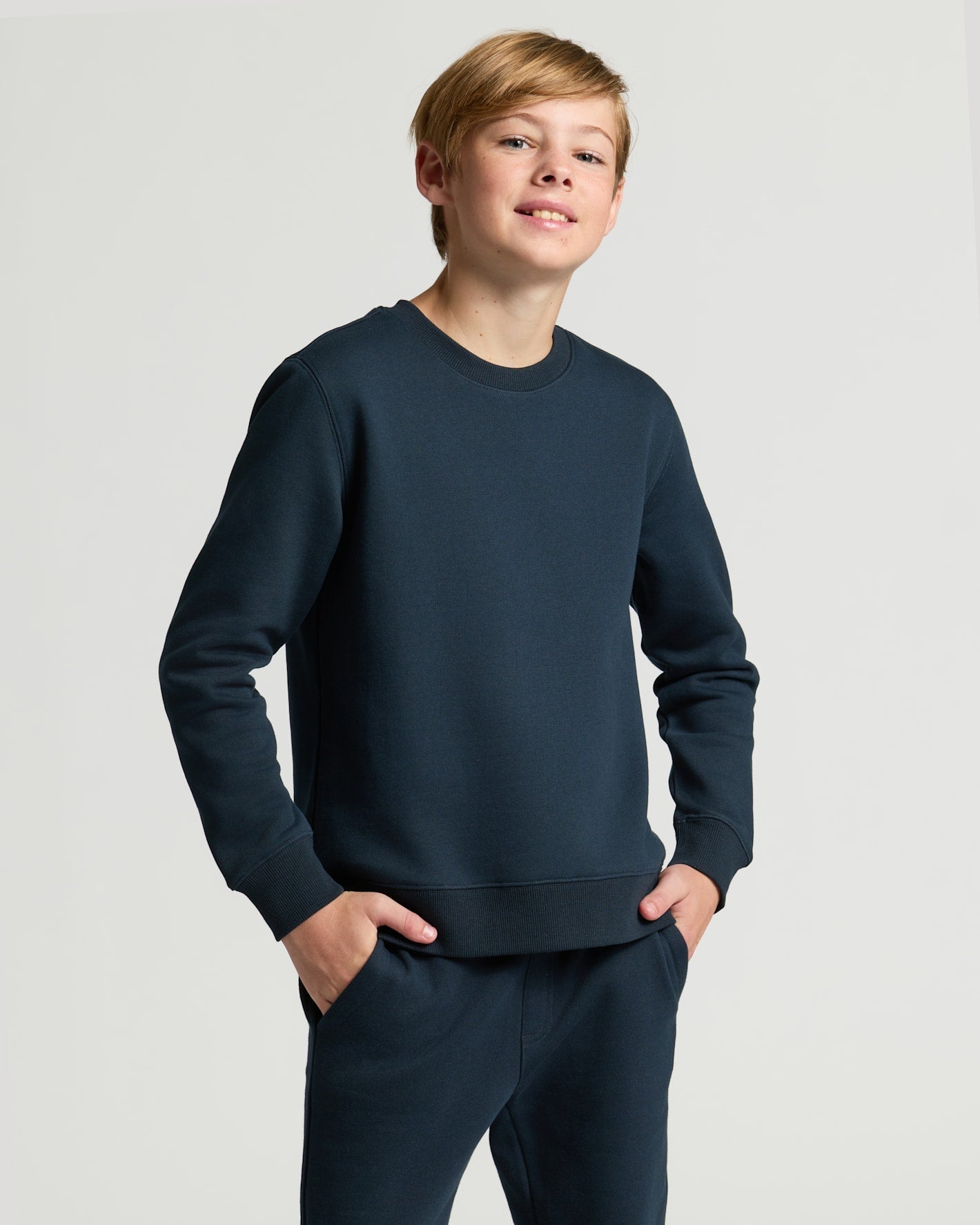 Boys' Fleece Crew Neck 2-Pack