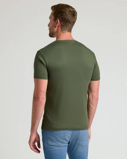 Pima Cotton Blend Crew 2-Pack