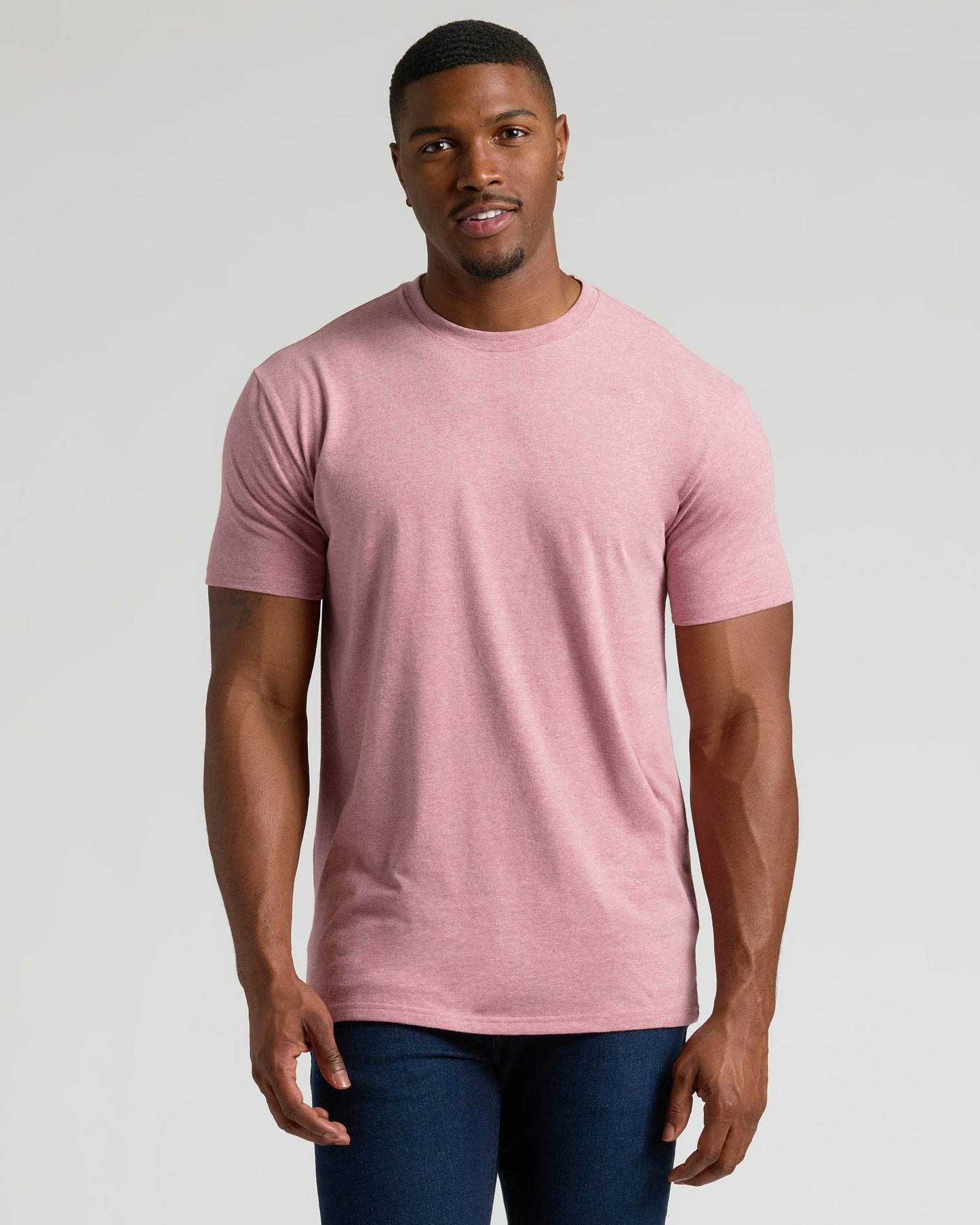Tall Straight Hem Crew Neck T-Shirt 10-Pack