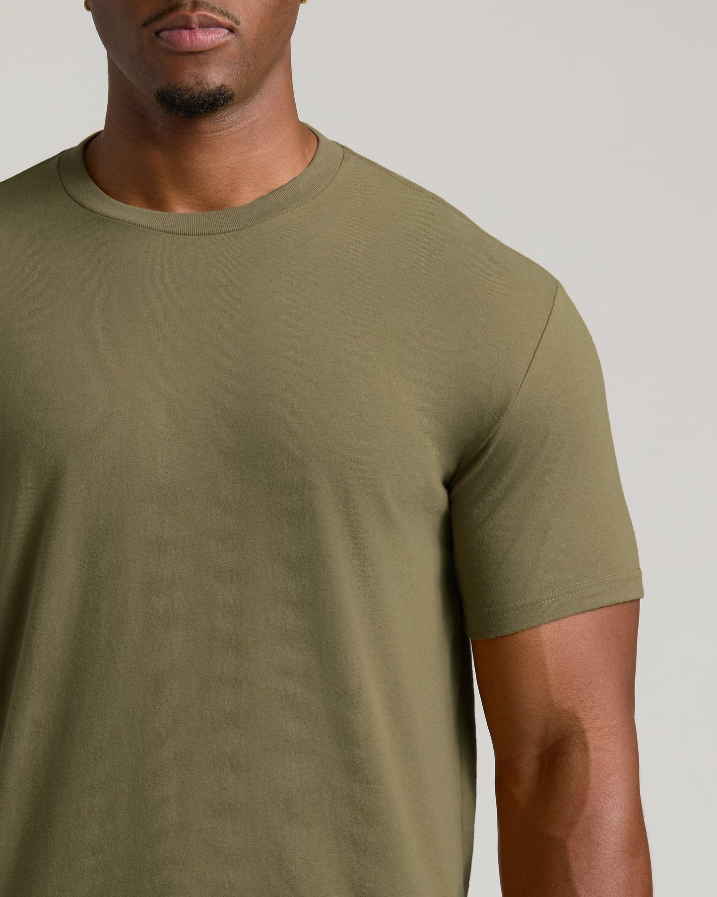 Classic Tall Straight Hem Crew Neck T-Shirt 3-Pack