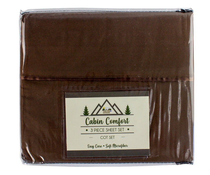 Cabin Comfort Camp Cot Sheet Sets|BLS2000COTCHO