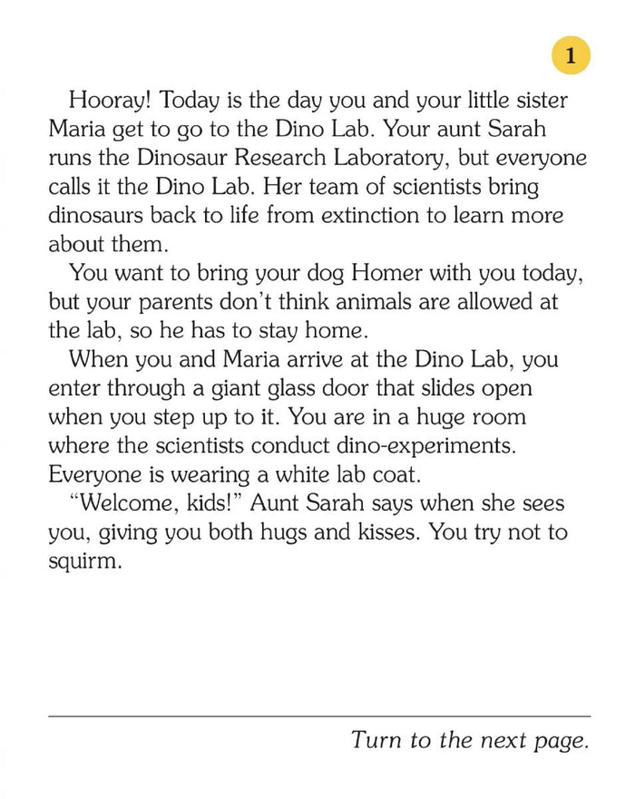 Choose Your Own Adventure - Dino Lab