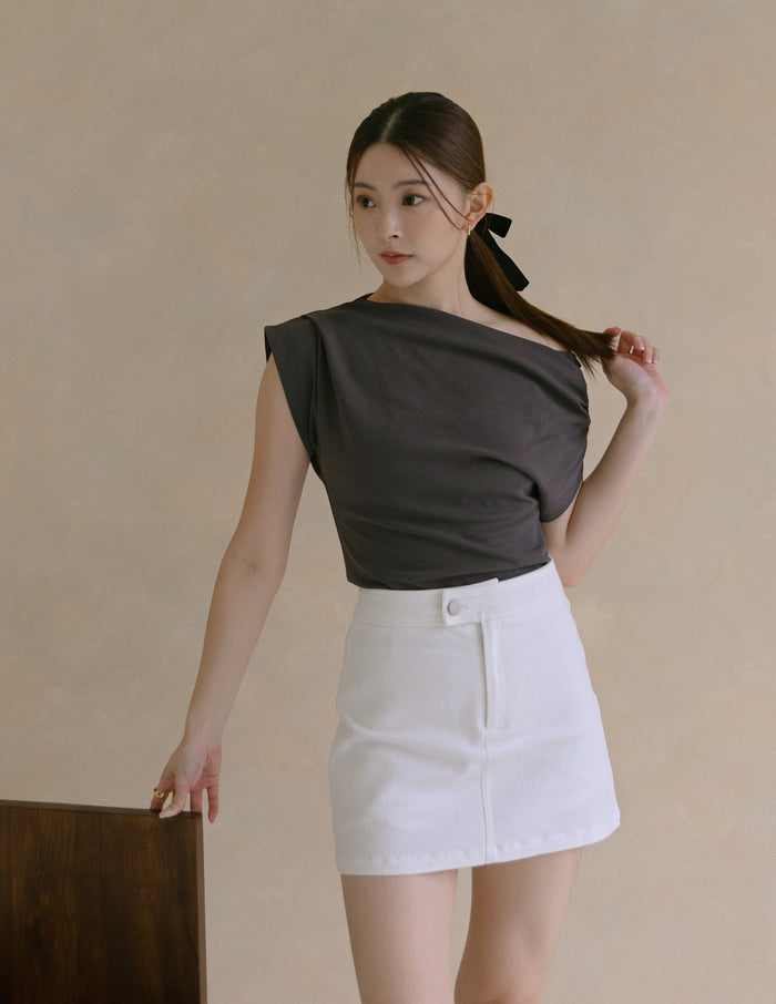 Demi Skorts in White