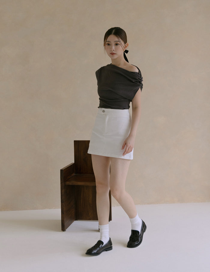 Demi Skorts in White