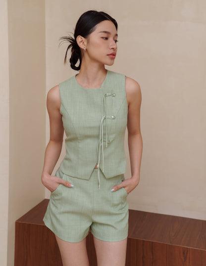 Esther Vest Top in Sage