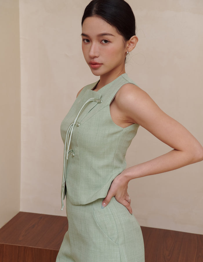 Esther Vest Top in Sage