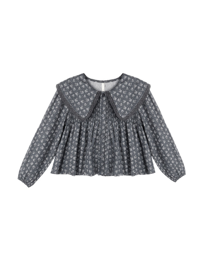 fern blouse in heart ditsy