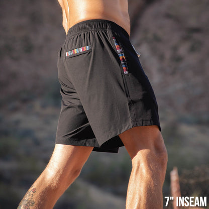 Flow Short (Athletic) - Jet 5.5" & 7" - Linerless