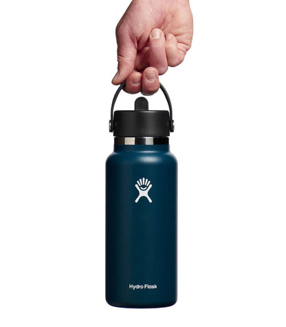 Hydro Flask® 32oz Wide Mouth Flex Straw Cap Water Bottle|W32BFS464