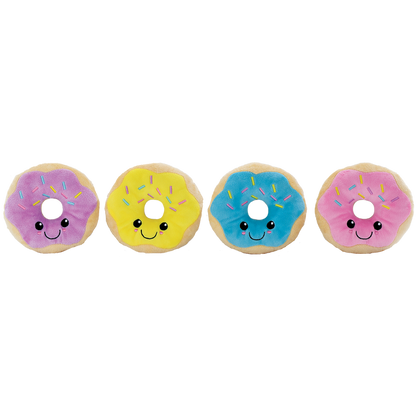 iScream Box of Donuts Packaging Fleece Plush