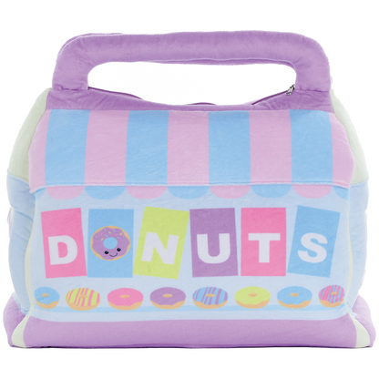 iScream Box of Donuts Packaging Fleece Plush