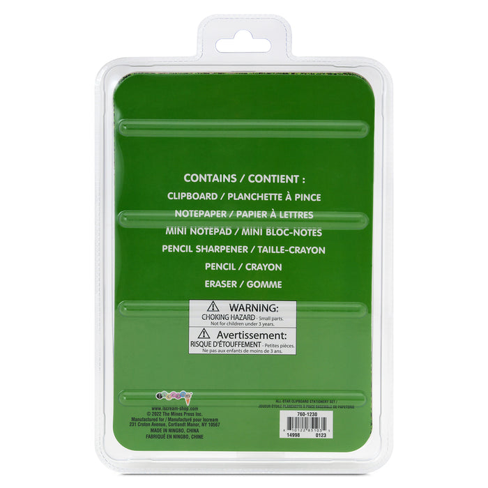iScream Clipboard Stationery Set|760-1230,760-1225