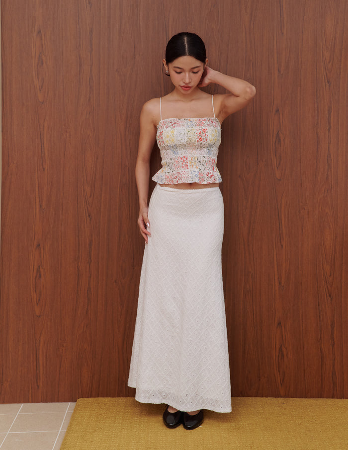 Jaela Padded Top in Garden Bloom